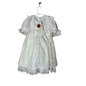 Vintage Children’s Boutique U.S.A Lace Dress‎ Size 6